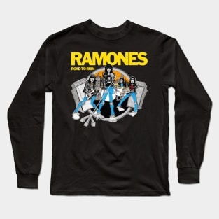 Ramones Band's Live Fury High Energy Performances Long Sleeve T-Shirt